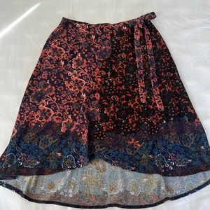 Maeve by Anthropologie Faux Wrap Sweater Skirt